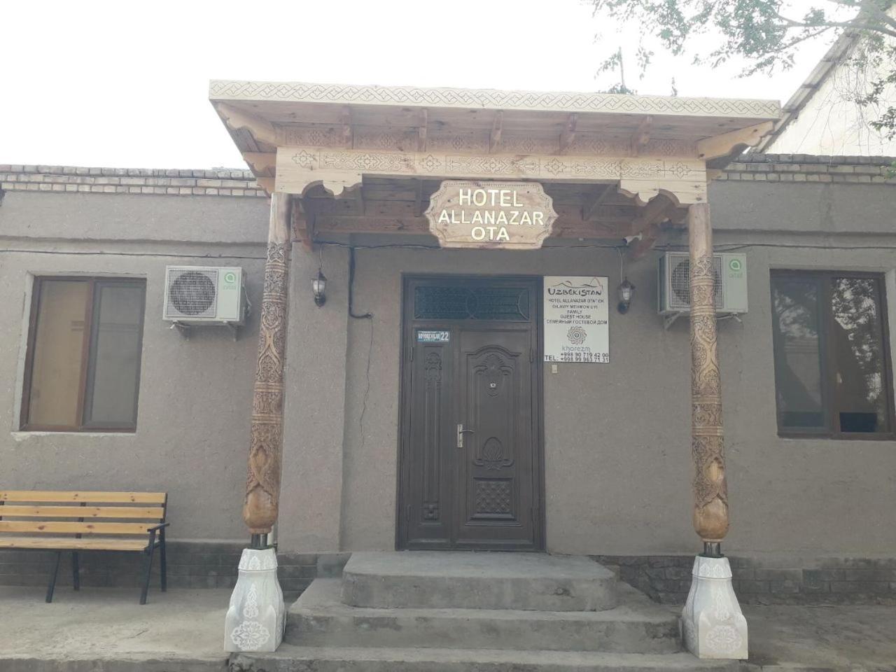 Hotel Allanazar Ota Khiva ภายนอก รูปภาพ